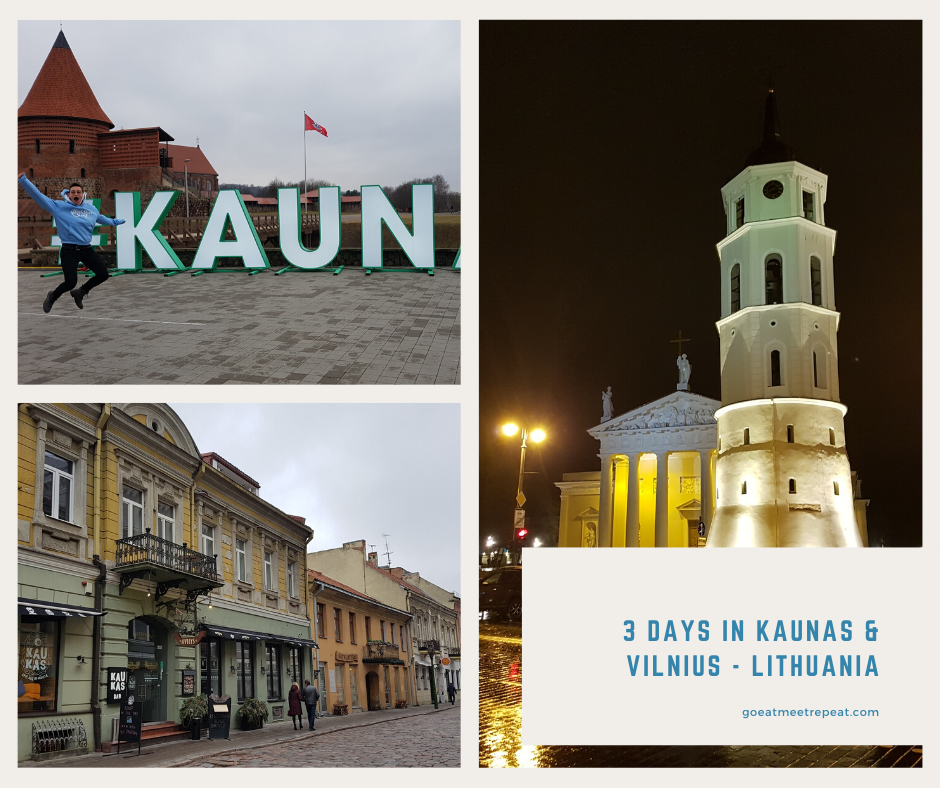 3 days in kaunas and vilnius lithuania